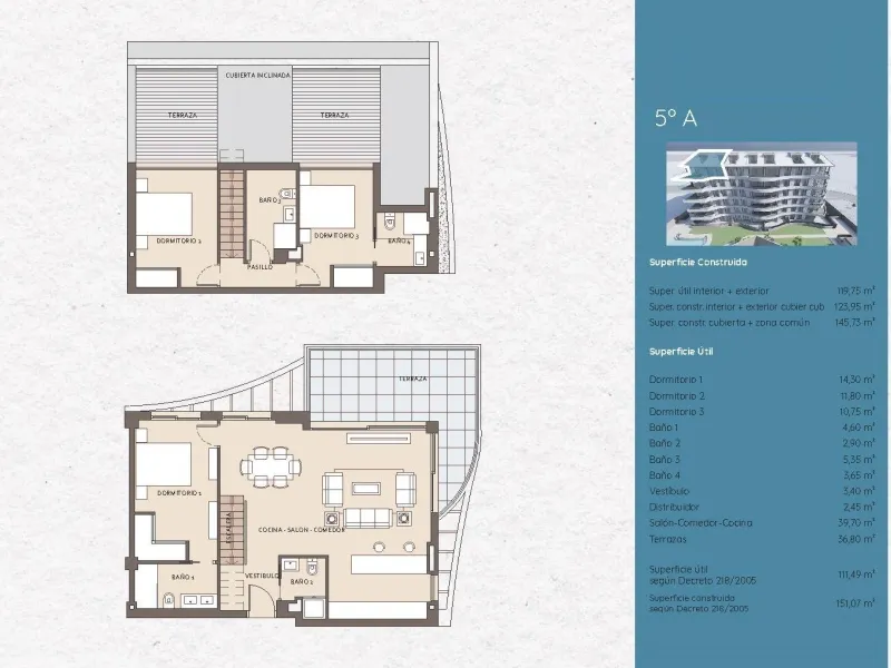 NEW BUILD RESIDENTIAL COMPLEX WITH SEA VIEW IN BENALMADENA& & New Build residential complex in Benalmadena.& & Modern residedential of 33 luxurious 1, 2 and 3 bedrooms apartments inspired by the shape of a ship. Its undulating façade is remini