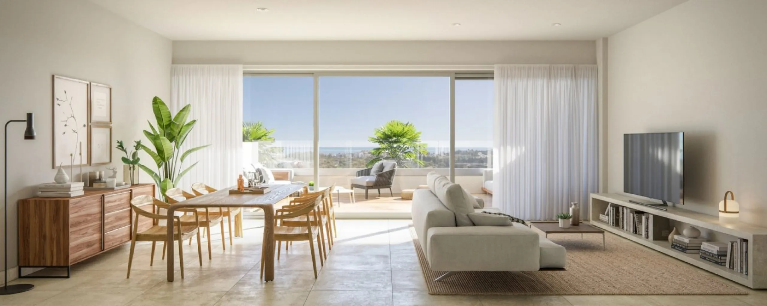 NEW BUILD RESIDENTIAL COMPLEX IN ESTEPONA& &  New Build residential complex in Estepona consist of 54 properties.& You can choose 2 and 3 bedrooms options and different types: ground floors, mid-level floors and penthouses, some with sea views, s