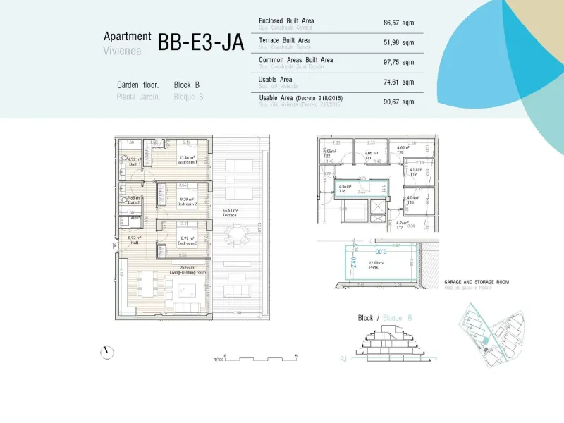 NEW BUILD RESIDENTIAL COMPLEX IN ESTEPONA& &  New Build residential complex in Estepona consist of 54 properties.& You can choose 2 and 3 bedrooms options and different types: ground floors, mid-level floors and penthouses, some with sea views, s