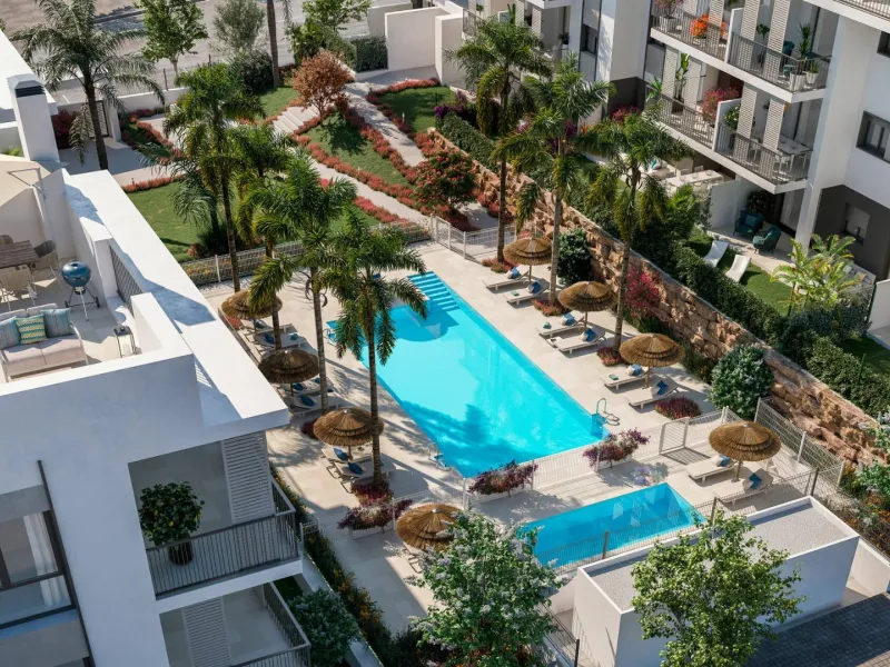 NEW BUILD RESIDENTIAL COMPLEX IN ESTEPONA& & New Build residential complex is the great opportunity for those who want it all. This magnificent development, located 5 minutes from the center of Estepona and La Rada beach, is perfect for those lookin