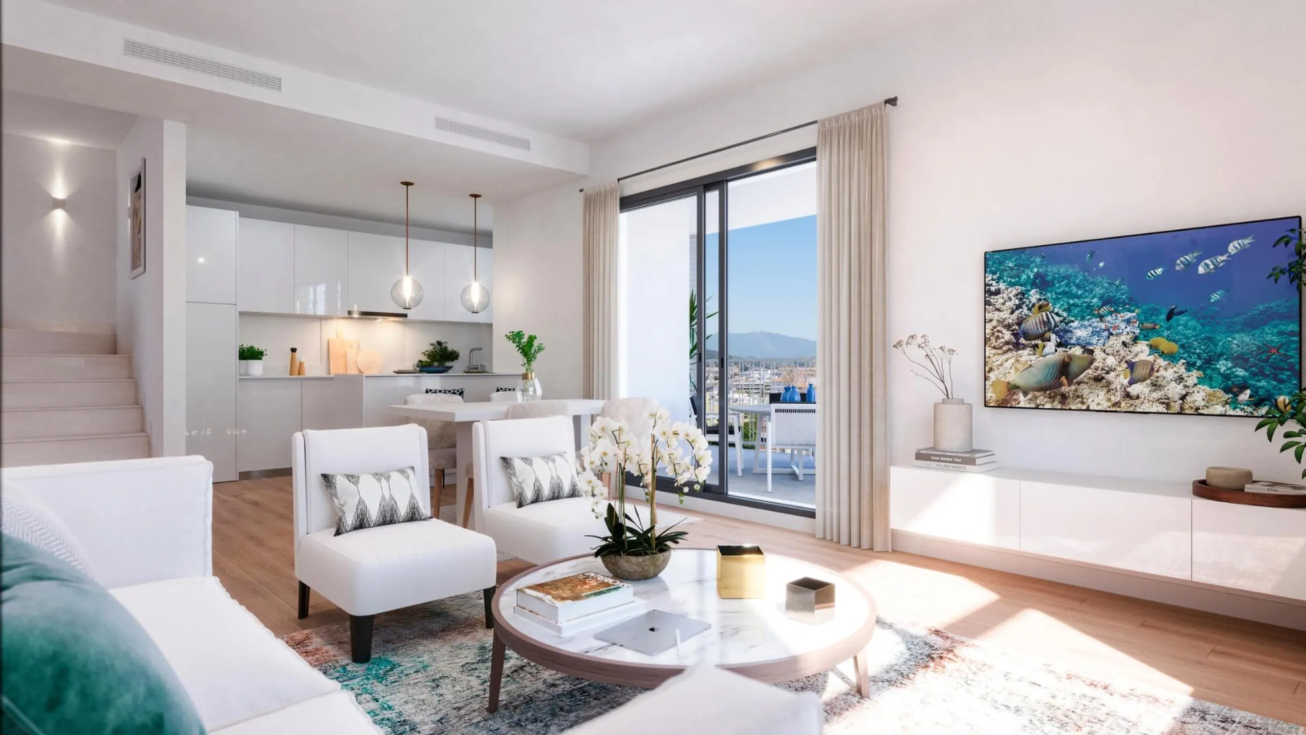 NEW BUILD RESIDENTIAL COMPLEX IN ESTEPONA& & New Build residential complex is the great opportunity for those who want it all. This magnificent development, located 5 minutes from the center of Estepona and La Rada beach, is perfect for those lookin