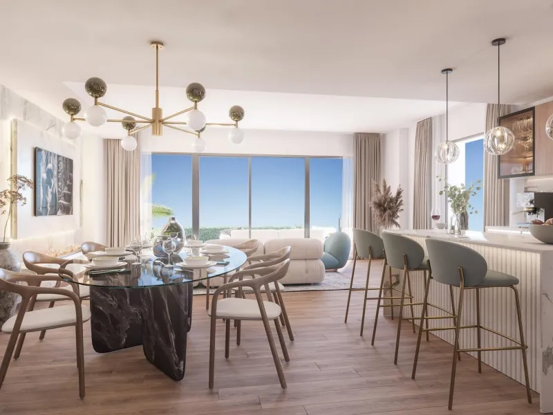 NEW BUILD TOWNHOUSES IN LAS LAGUNAS DE MIJAS& & New Build exclusive complex of townhouses in Las Lagunas de Mijas, a paradise in the heart of the Costa del Sol, where the natural beauty of the surroundings merges with the passion for golf, water spo