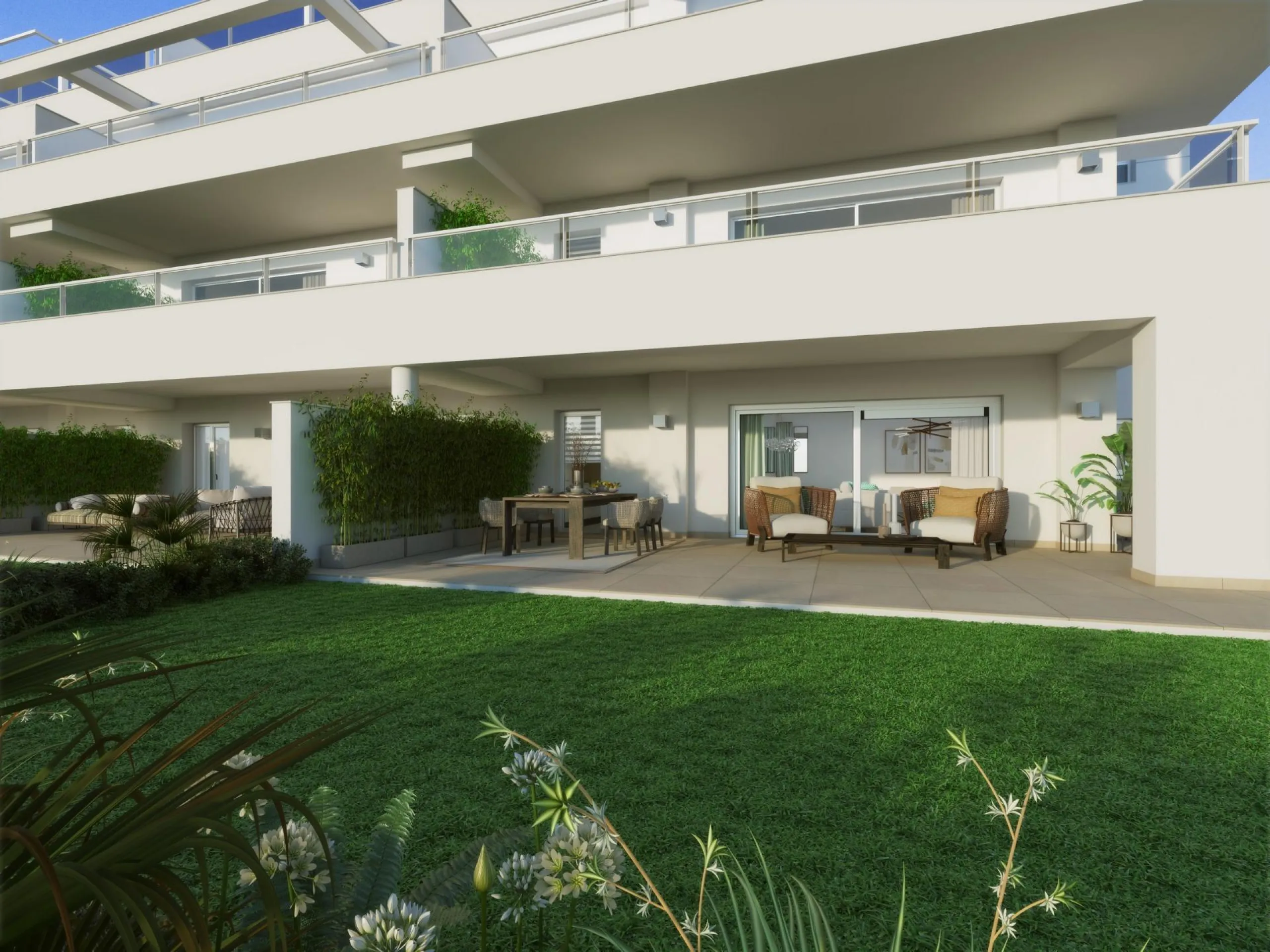 NEW BUILD RESIDENTIAL COMPLEX AT LA CALA GOLF RESORT, MIJAS& & New Build residential complex of apartments and penthouses at the La Cala Golf Resort.& & The residence is being built at the top of the hill overlooking the Europa Golf Course, in