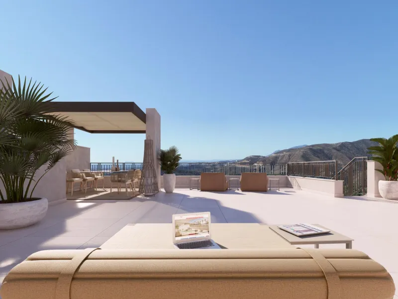 NEW BUILD RESIDENTIAL COMPLEX IN ISTAN, NEAR MARBELLA& & New Build development in the Sierra de las Nieves, close to the Sierra Blanca Country Club resort, in an area of exceptional natural beauty with hundred-year-old forests and panoramic views of