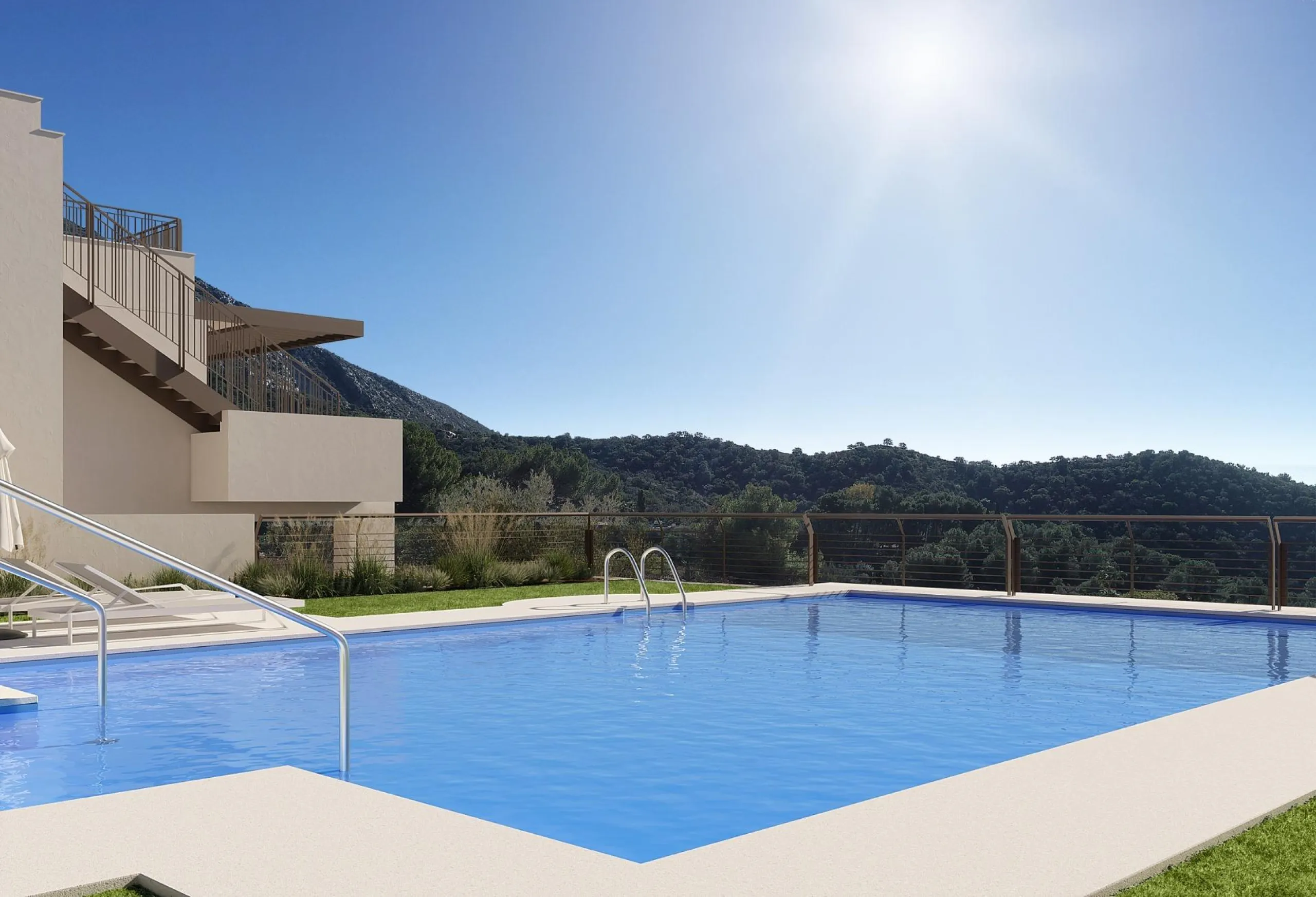 NEW BUILD RESIDENTIAL COMPLEX IN ISTAN, NEAR MARBELLA& & New Build development in the Sierra de las Nieves, close to the Sierra Blanca Country Club resort, in an area of exceptional natural beauty with hundred-year-old forests and panoramic views of