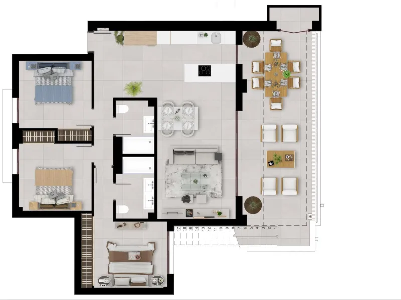 NEW BUILD RESIDENTIAL COMPLEX IN ISTAN, NEAR MARBELLA& & New Build development in the Sierra de las Nieves, close to the Sierra Blanca Country Club resort, in an area of exceptional natural beauty with hundred-year-old forests and panoramic views of