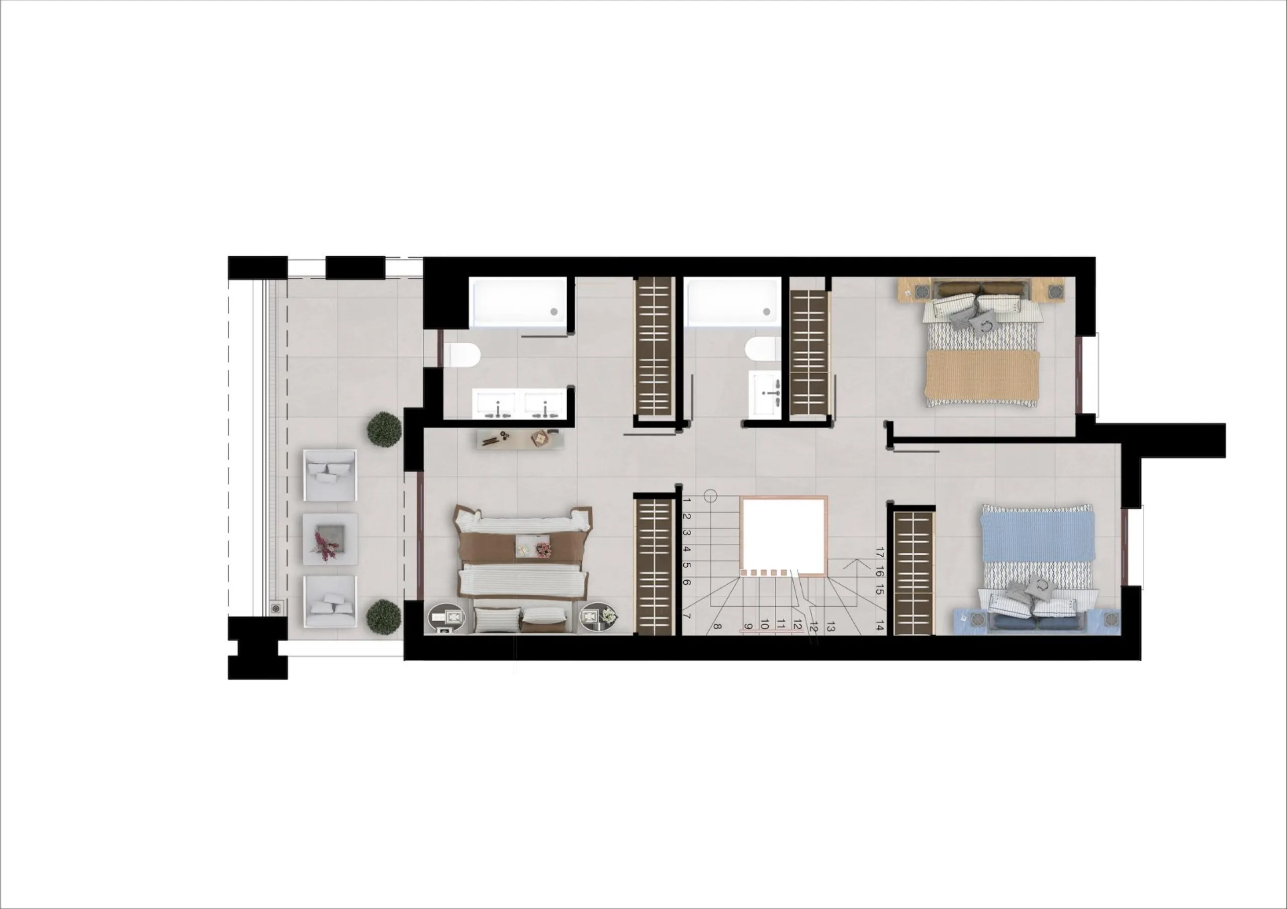NEW BUILD TOWNHOUSES IN ISTAN, NEAR MARBELLA& & New development in the Sierra de las Nieves, close to the Sierra Blanca Country Club resort, in an area of exceptional natural beauty with hundred-year-old forests and panoramic views of Marbella Bay a