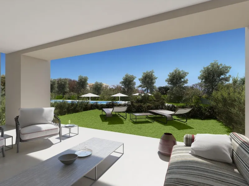 NEW BUILD RESIDENTIAL COMPLEX IN CASARES& & New Build gated residential complex of 58 apartments with 2 or 3 bedrooms, distributed over 4 buildings which offer ground-floor homes with private gardens, and are crowned by the exclusive 3-bedroom penth