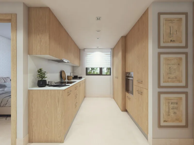 NEW BUILD RESIDENTIAL COMPLEX IN CASARES& & New Build gated residential complex of 58 apartments with 2 or 3 bedrooms, distributed over 4 buildings which offer ground-floor homes with private gardens, and are crowned by the exclusive 3-bedroom penth