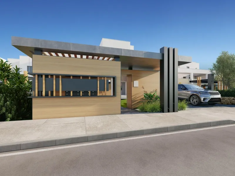 NEW BUILD RESIDENTIAL COMPLEX IN CASARES& & New Build gated residential complex of 58 apartments with 2 or 3 bedrooms, distributed over 4 buildings which offer ground-floor homes with private gardens, and are crowned by the exclusive 3-bedroom penth