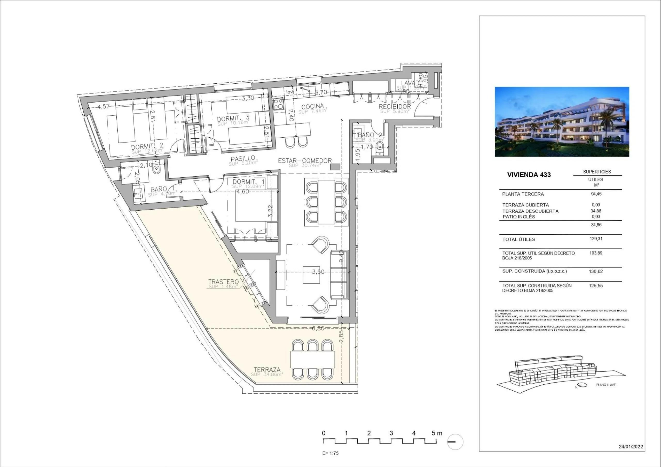 FLAT IN LUXURY URBANISATION CLOSE TO MARBELLA& & Spectacular project of 34 flats and penthouses, with 2, 3 and 4 bedrooms. Each property is endowed with the comfort and elegance provided by its large windows, fabulous terraces and views of the Guada