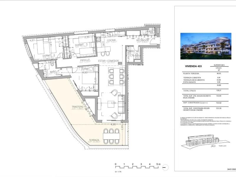 FLAT IN LUXURY URBANISATION CLOSE TO MARBELLA& & Spectacular project of 34 flats and penthouses, with 2, 3 and 4 bedrooms. Each property is endowed with the comfort and elegance provided by its large windows, fabulous terraces and views of the Guada