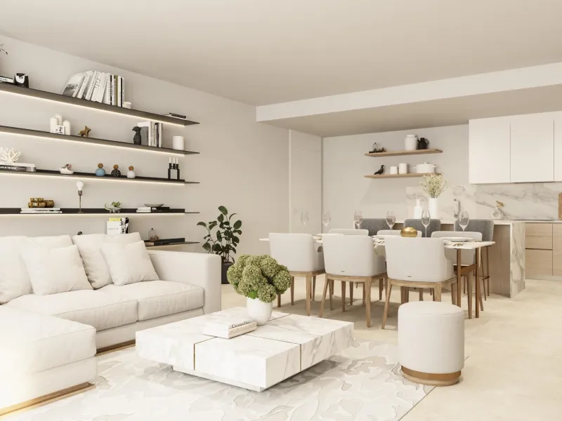 EXCLUSIVE URBANISATION WITH SEA VIEWS ON THE COSTA DEL SOL& & Development of 56 exclusive 3 and 4 bedroom homes with panoramic sea views, distributed in 7 blocks with only 2 homes per floor, which further increases their exclusivity. Fully equipped 