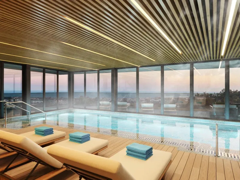 EXCLUSIVE URBANISATION WITH SEA VIEWS ON THE COSTA DEL SOL& & Development of 56 exclusive 3 and 4 bedroom homes with panoramic sea views, distributed in 7 blocks with only 2 homes per floor, which further increases their exclusivity. Fully equipped 