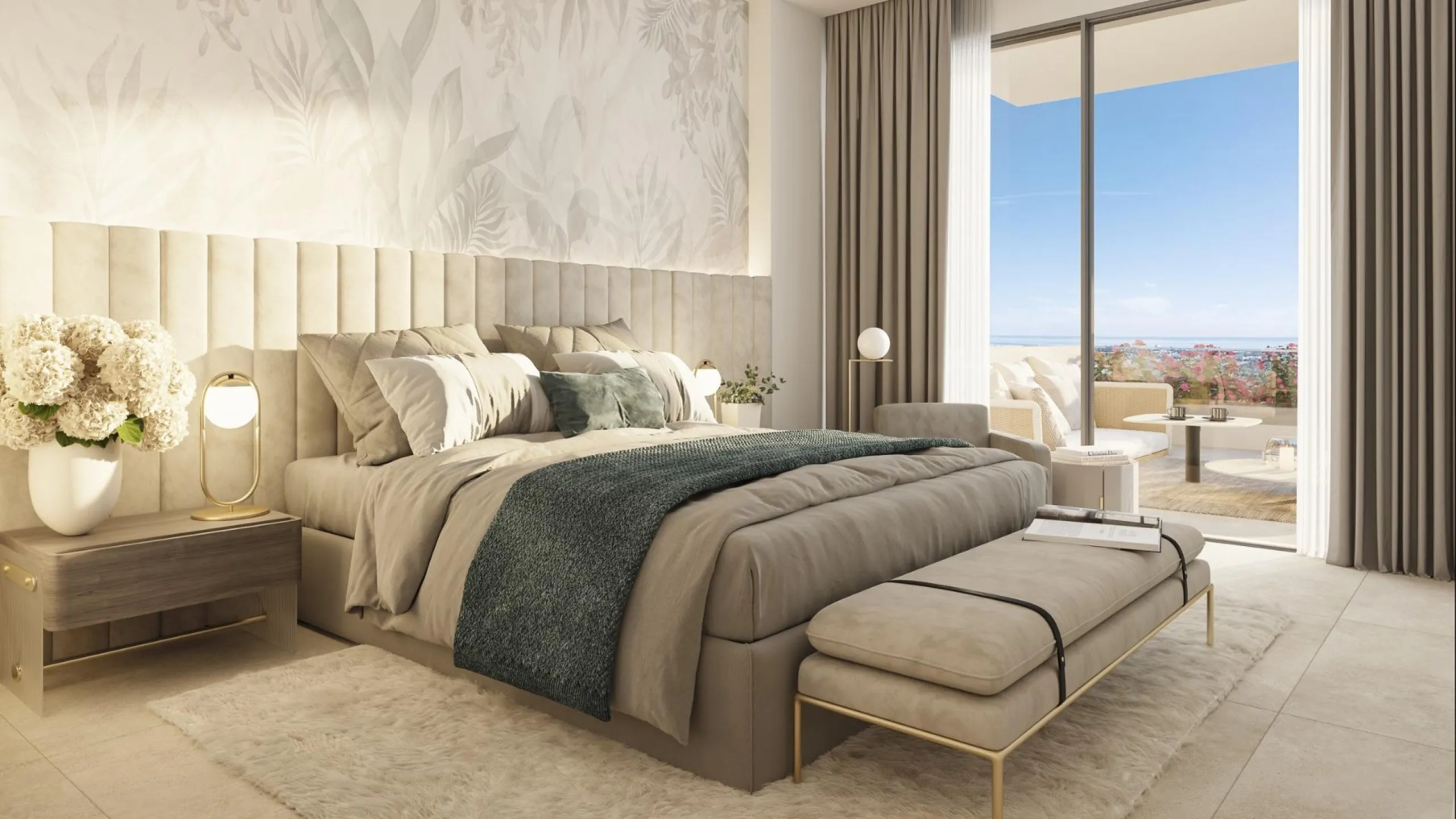 EXCLUSIVE URBANISATION WITH SEA VIEWS ON THE COSTA DEL SOL& & Development of 56 exclusive 3 and 4 bedroom homes with panoramic sea views, distributed in 7 blocks with only 2 homes per floor, which further increases their exclusivity. Fully equipped 