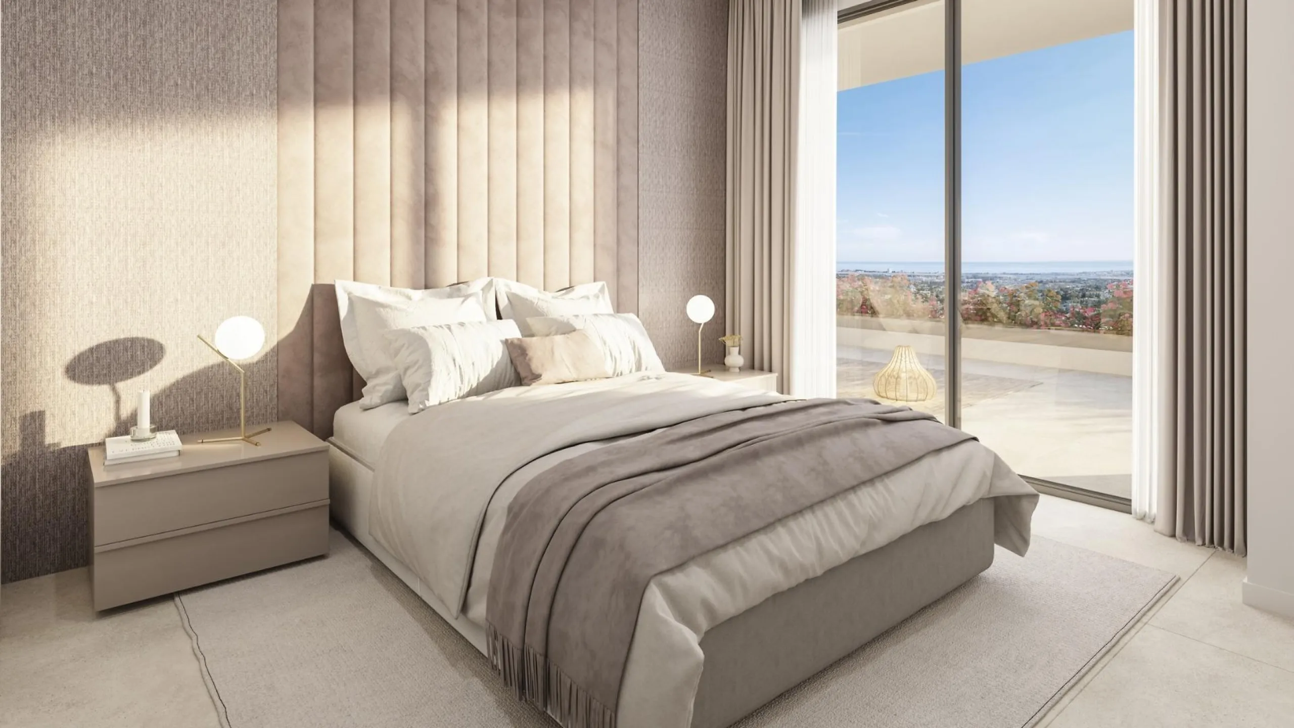EXCLUSIVE URBANISATION WITH SEA VIEWS ON THE COSTA DEL SOL& & Development of 56 exclusive 3 and 4 bedroom homes with panoramic sea views, distributed in 7 blocks with only 2 homes per floor, which further increases their exclusivity. Fully equipped 