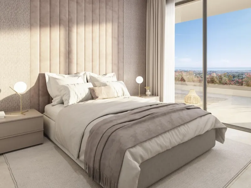 EXCLUSIVE URBANISATION WITH SEA VIEWS ON THE COSTA DEL SOL& & Development of 56 exclusive 3 and 4 bedroom homes with panoramic sea views, distributed in 7 blocks with only 2 homes per floor, which further increases their exclusivity. Fully equipped 