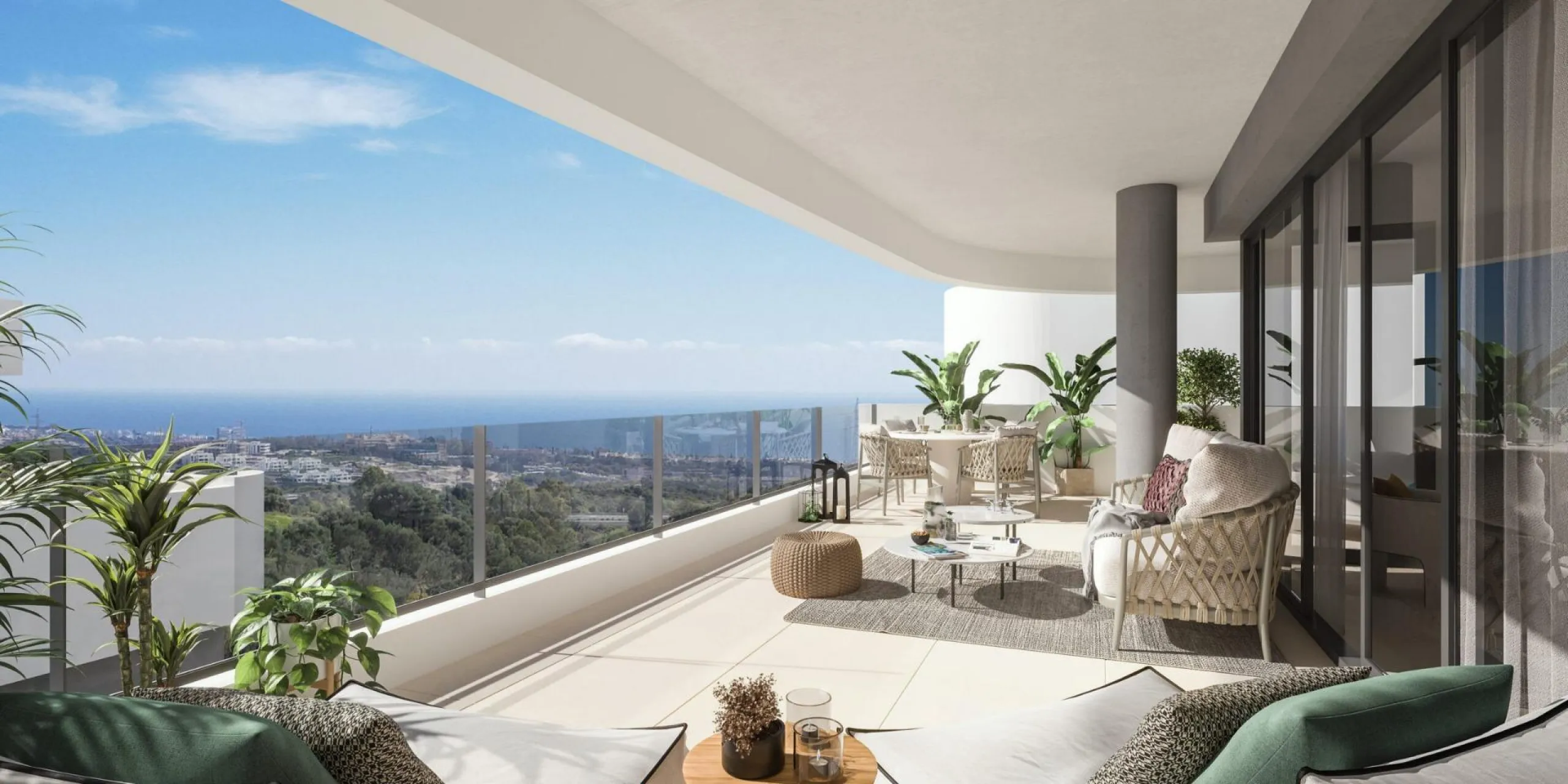 AMAZING RESIDENTIAL COMPLEX IN MARBELLA& & Modern private residential complex consisting of 57 homes, with fantastic 1, 2 and 3 bedroom flats, and incredible ground floor and penthouses with large terraces and an incredible integrated jacuzzi. Brigh