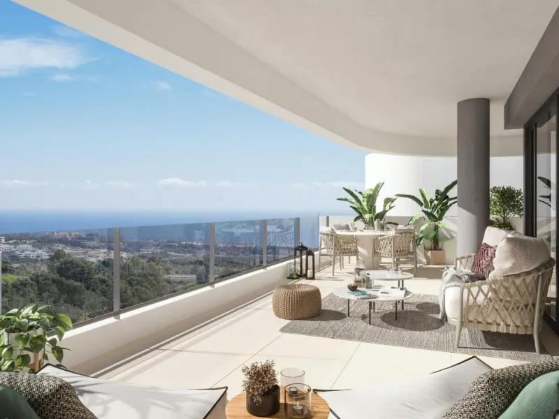 AMAZING RESIDENTIAL COMPLEX IN MARBELLA& & Modern private residential complex consisting of 57 homes, with fantastic 1, 2 and 3 bedroom flats, and incredible ground floor and penthouses with large terraces and an incredible integrated jacuzzi. Brigh