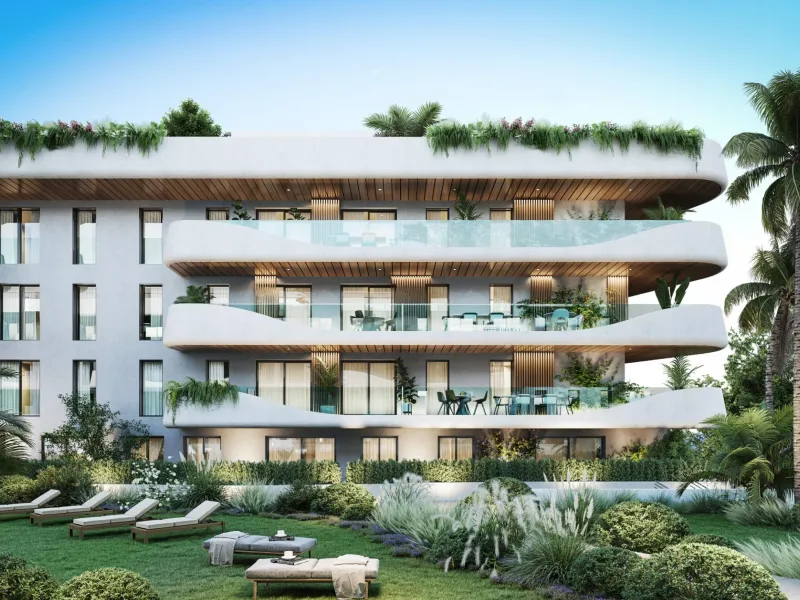 LUXURY FLATS IN SAN PEDRO DE ALCÁNTARA& & Exclusive complex of luxury flats. Flats and penthouses from 2 to 4 bedrooms, with spacious interiors of up to 195 m2 and fabulous terraces of up to 189 m2. Air conditioning by aerothermal heating, fitted ki