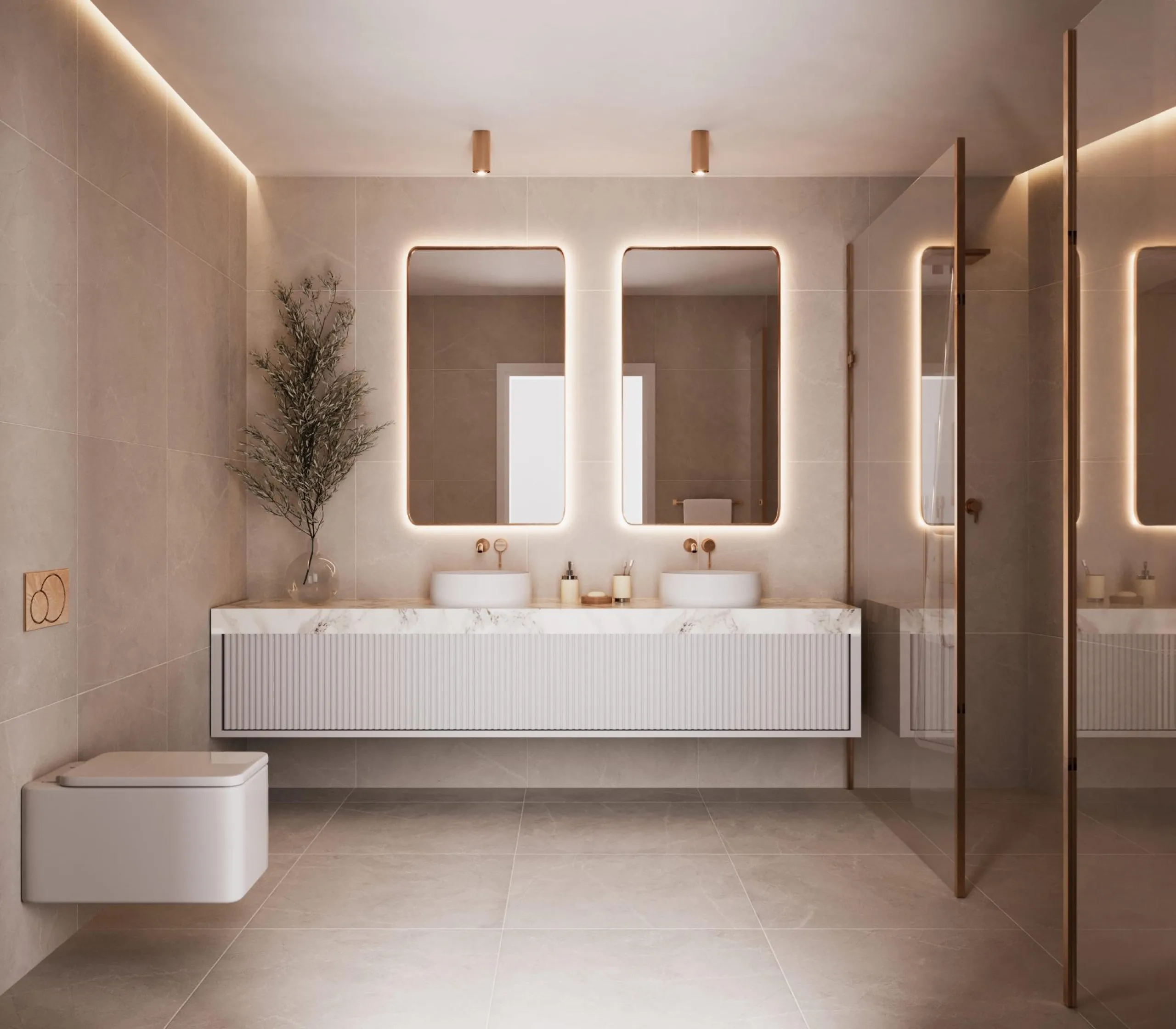 LUXURY FLATS IN SAN PEDRO DE ALCÁNTARA& & Exclusive complex of luxury flats. Flats and penthouses from 2 to 4 bedrooms, with spacious interiors of up to 195 m2 and fabulous terraces of up to 189 m2. Air conditioning by aerothermal heating, fitted ki