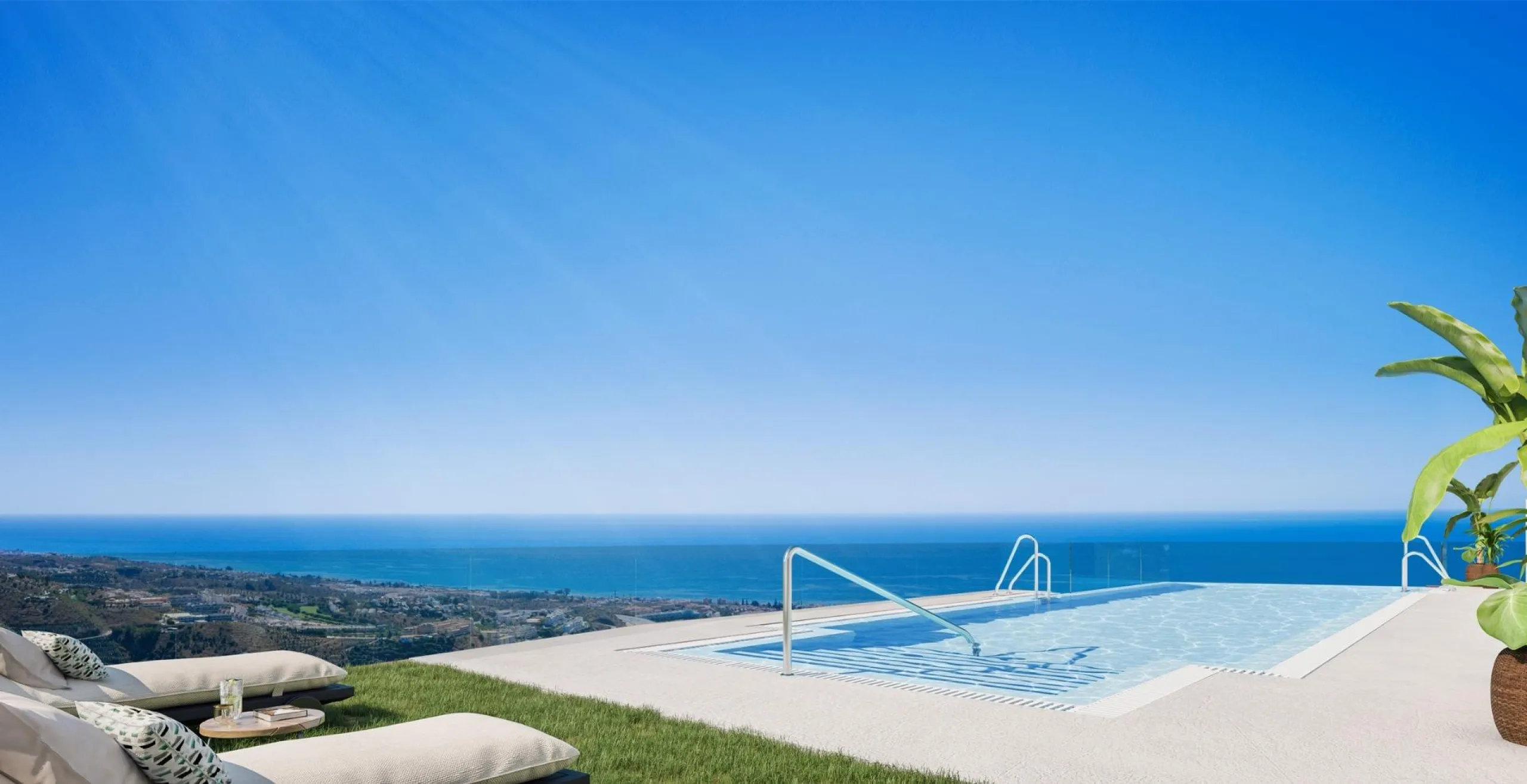 EXCLUSIVE HOMES WITH SEA VIEWS ON THE COSTA DEL SOL& & Exclusive 2 and 3 bedroom homes, including ground floor apartments with private garden and penthouses with panoramic solarium, from where you can enjoy privileged views of the sea and the bay. A
