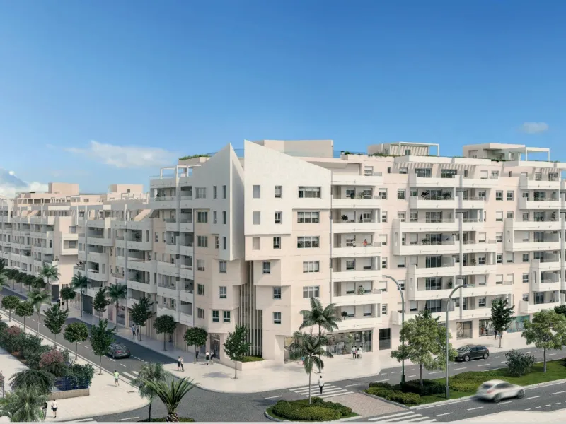 NEW BUILD APARTMENTS IN NUEVA ANDALUCIA& & New Build residential of apartments located in Nueva Andalucía, just a few minutes from Puerto Banús and San Pedro Alcántara, Marbella.& & A magnificent building with a modern style and avant-garde ar