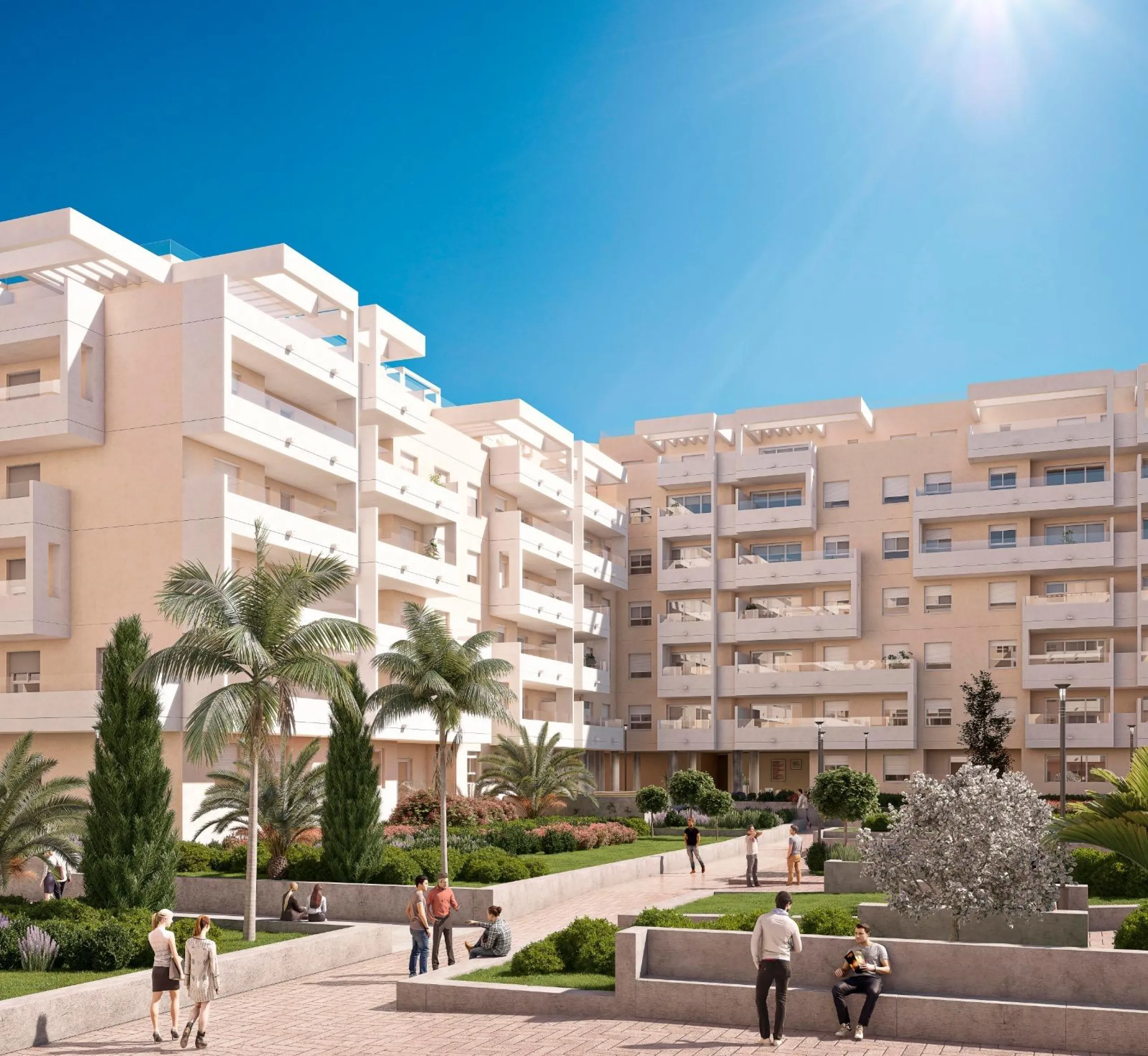 NEW BUILD APARTMENTS IN NUEVA ANDALUCIA& & New Build residential of apartments and penthouses located in Nueva Andalucía, just a few minutes from Puerto Banús and San Pedro Alcántara, Marbella.& & A magnificent building with a modern style and