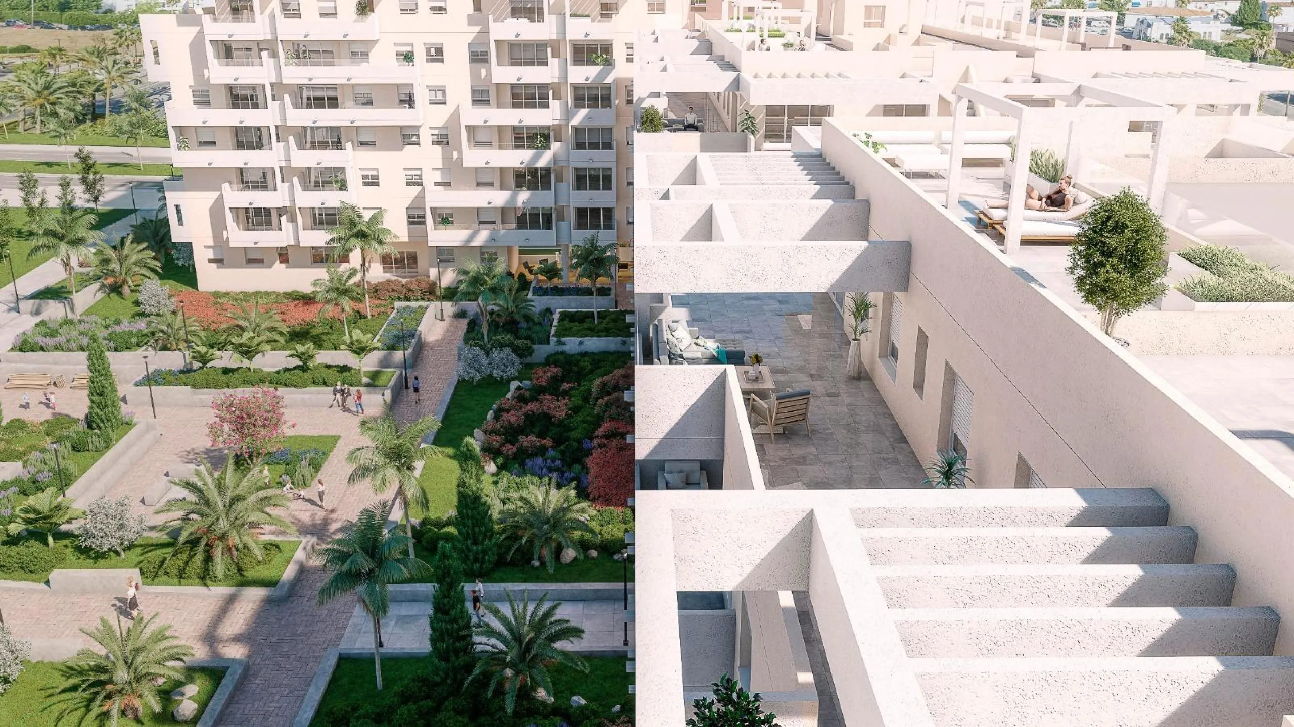 NEW BUILD APARTMENTS IN NUEVA ANDALUCIA& & New Build residential of apartments and penthouses located in Nueva Andalucía, just a few minutes from Puerto Banús and San Pedro Alcántara, Marbella.& & A magnificent building with a modern style and