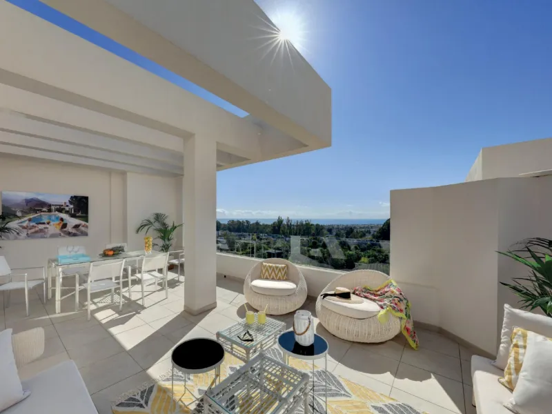 NEW BUILD APARTMENTS IN NUEVA ANDALUCIA& & New Build residential of apartments and penthouses located in Nueva Andalucía, just a few minutes from Puerto Banús and San Pedro Alcántara, Marbella.& & A magnificent building with a modern style and