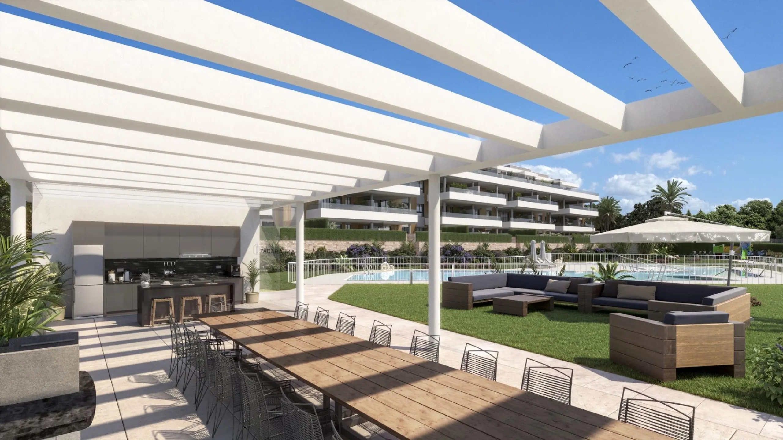 PRIVILEGED ENCLAVE WITH EXCELLENT VIEWS& & Residential complex made up of 37 homes with 2, 3 and 4 bedrooms, and 2 semi-detached houses, where you can enjoy the privacy and tranquillity of your own home, with spacious terraces designed to experience