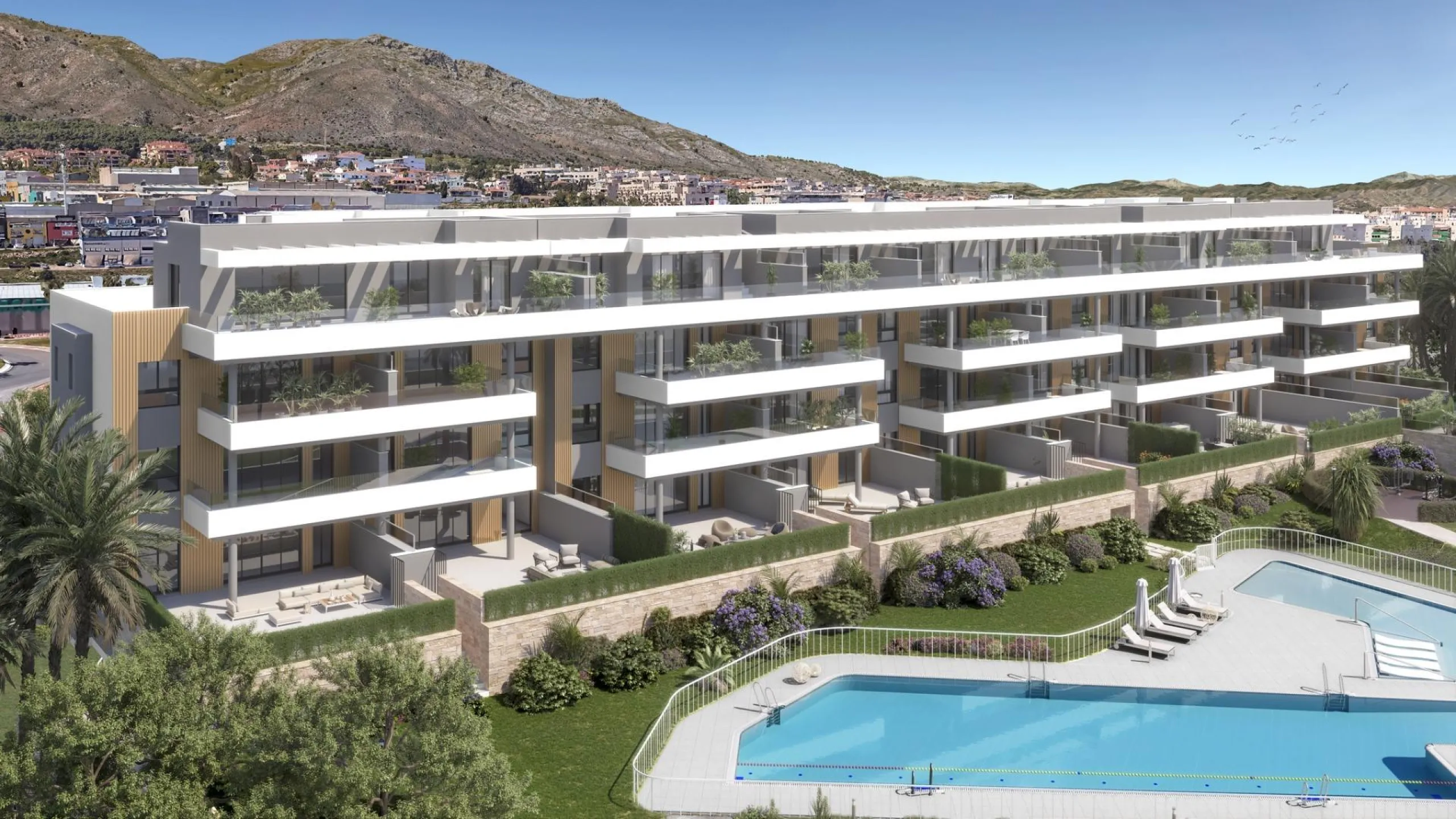 PRIVILEGED ENCLAVE WITH EXCELLENT VIEWS& & Residential complex made up of 37 homes with 2, 3 and 4 bedrooms, and 2 semi-detached houses, where you can enjoy the privacy and tranquillity of your own home, with spacious terraces designed to experience