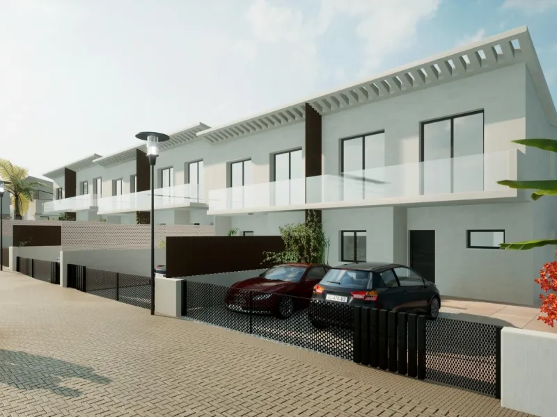 EXCLUSIVE VILLA COMPLEX BETWEEN FUENGIROLA AND MARBELLA& & Exclusive gated complex of only 16 semi-detached, semi-detached and detached villas in contemporary style. Designed with a Mediterranean spirit, due to their proximity to the sea and the Gol