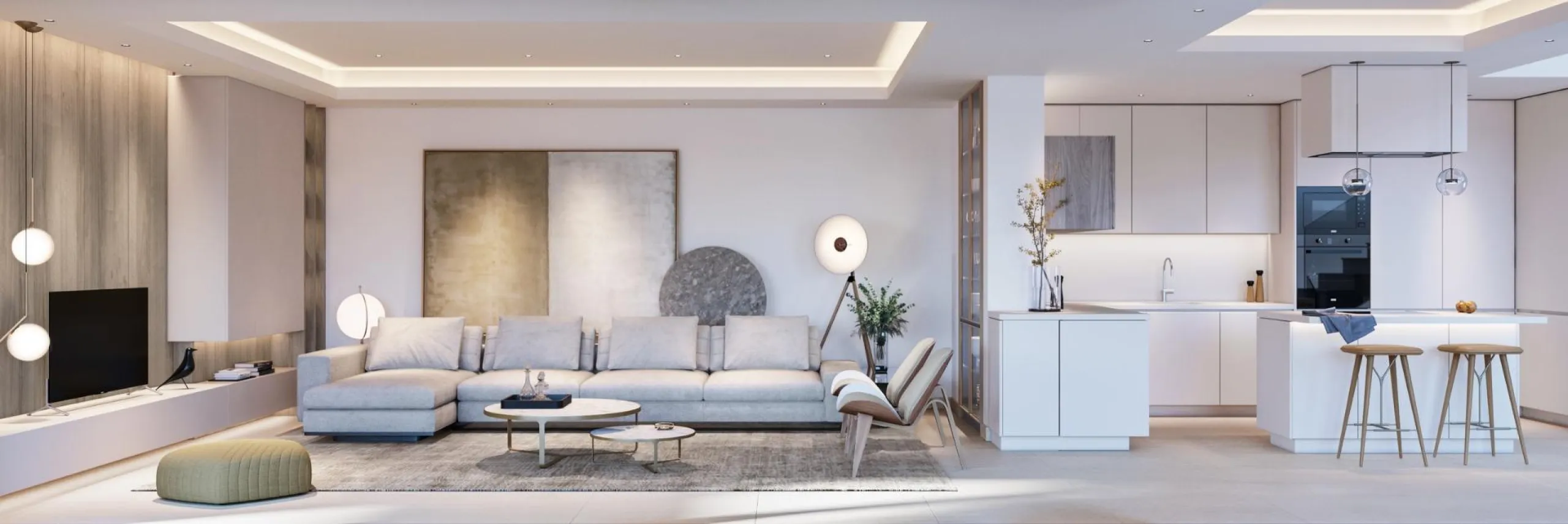 EXCLUSIVE COMPLEX WITH THE BEST GOLF AND SEA VIEWS IN MIJAS& & New luxury project of only 13 magnificent villas, each with 4 en-suite bedrooms. Three of the bedrooms are located on the upper floor, while the fourth is located next to the living room