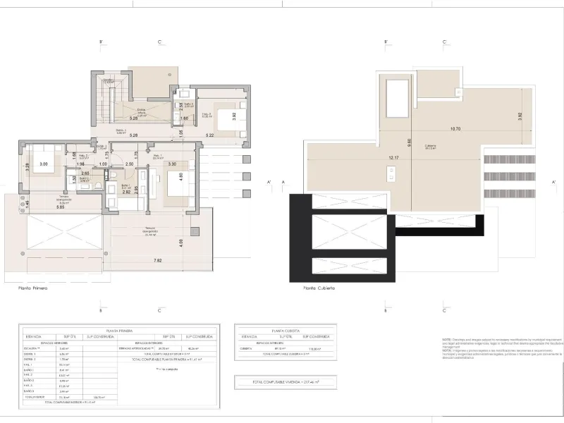 EXKLUSIVT KOMPLEX MED DE BÄSTA GOLF- OCH HAVSUTSIKTERNA I MIJAS& & Nytt lyxprojekt med endast 13 magnifika villor, var och en med 4 sovrum med eget badrum. Tre av sovrummen ligger på övervåningen, medan det fjärde ligger bredvid vardagsrummet. En st