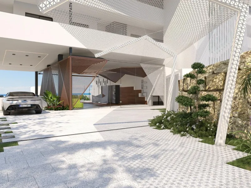 LUXURY RESIDENTIAL COMPLEX WITH SEA VIEWS IN EL HIGUERÓN & & Residential complex of 157 homes distributed in 4 buildings. The first two face east, with the properties arranged in such a way that some do not interfere with the views of the others, wh