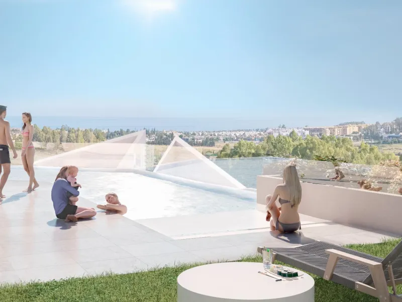 NEW BUILD APARTMENTS IN NUEVA ANDALUCIA& & New Build residential of apartments and penthouses located in Nueva Andalucía, just a few minutes from Puerto Banús and San Pedro Alcántara, Marbella.& & A magnificent building with a modern style and