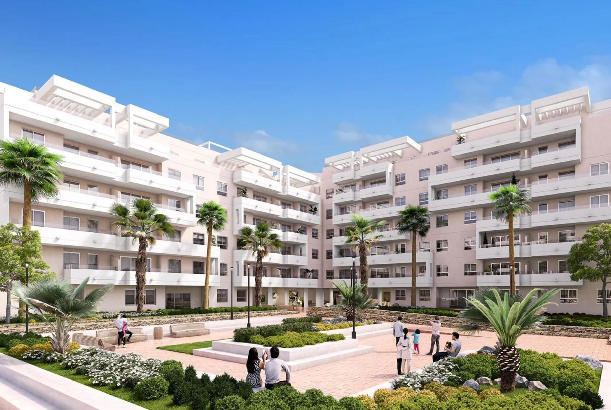 NEW BUILD PENTHOUSES IN NUEVA ANDALUCIA& & New Build residential of apartments and penthouses located in Nueva Andalucía, just a few minutes from Puerto Banús and San Pedro Alcántara, Marbella.& & A magnificent building with a modern style and