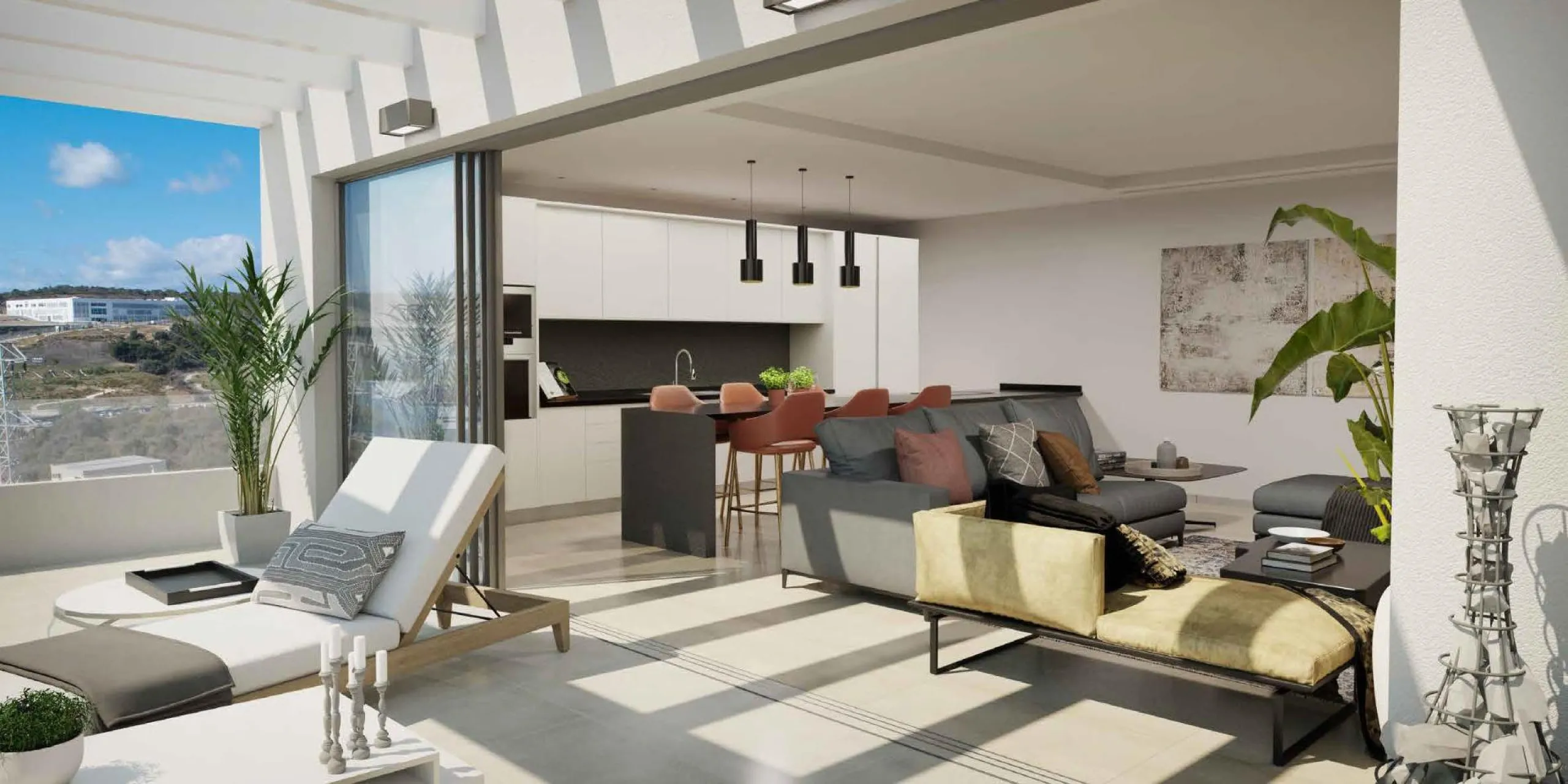 NEW BUILD RESIDENTIAL COMPLEX IN LA GASPARA, ESTEPONA& & New Build an iconic development of 67 modern apartments and penthouses in La Gaspara, in authentic Estepona, one of the most beautiful and desirable places on the Costa del Sol.& &  Beca