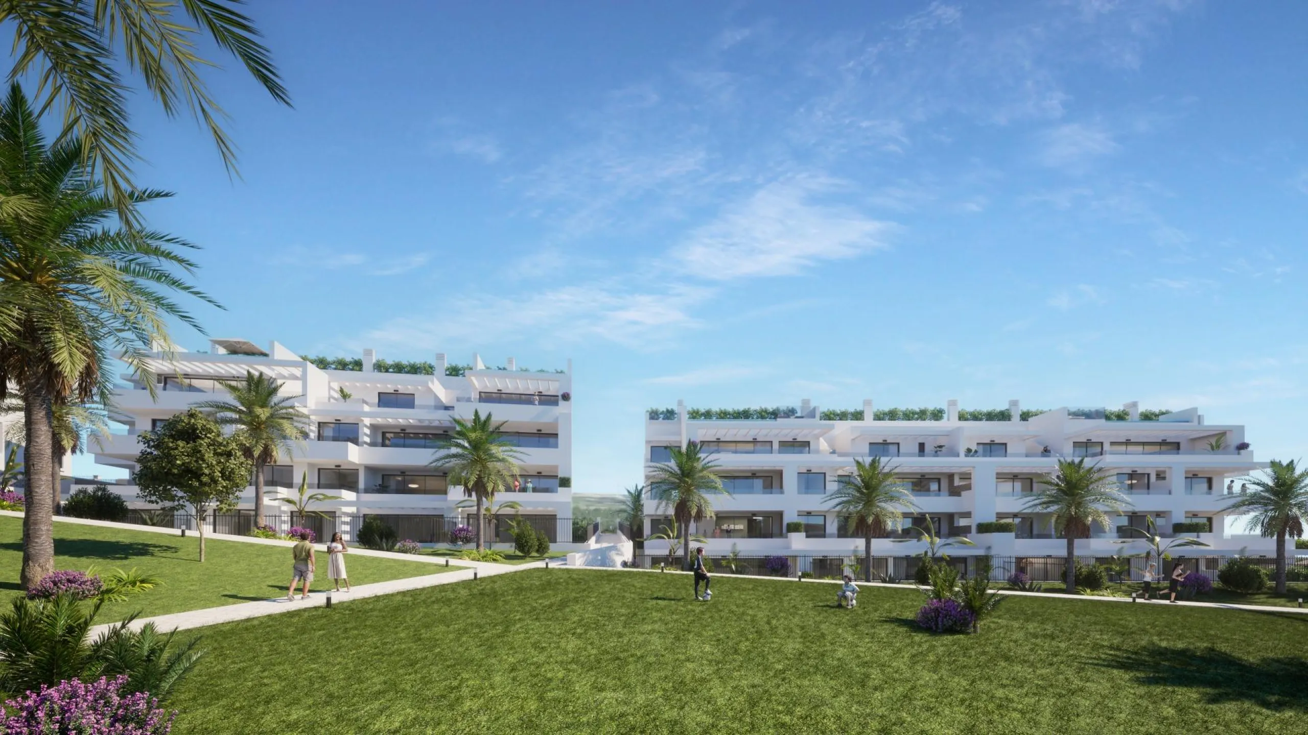 NEW BUILD RESIDENTIAL COMPLEX IN LA GASPARA, ESTEPONA& & New Build an iconic development of 67 modern apartments and penthouses in La Gaspara, in authentic Estepona, one of the most beautiful and desirable places on the Costa del Sol.& &  Beca