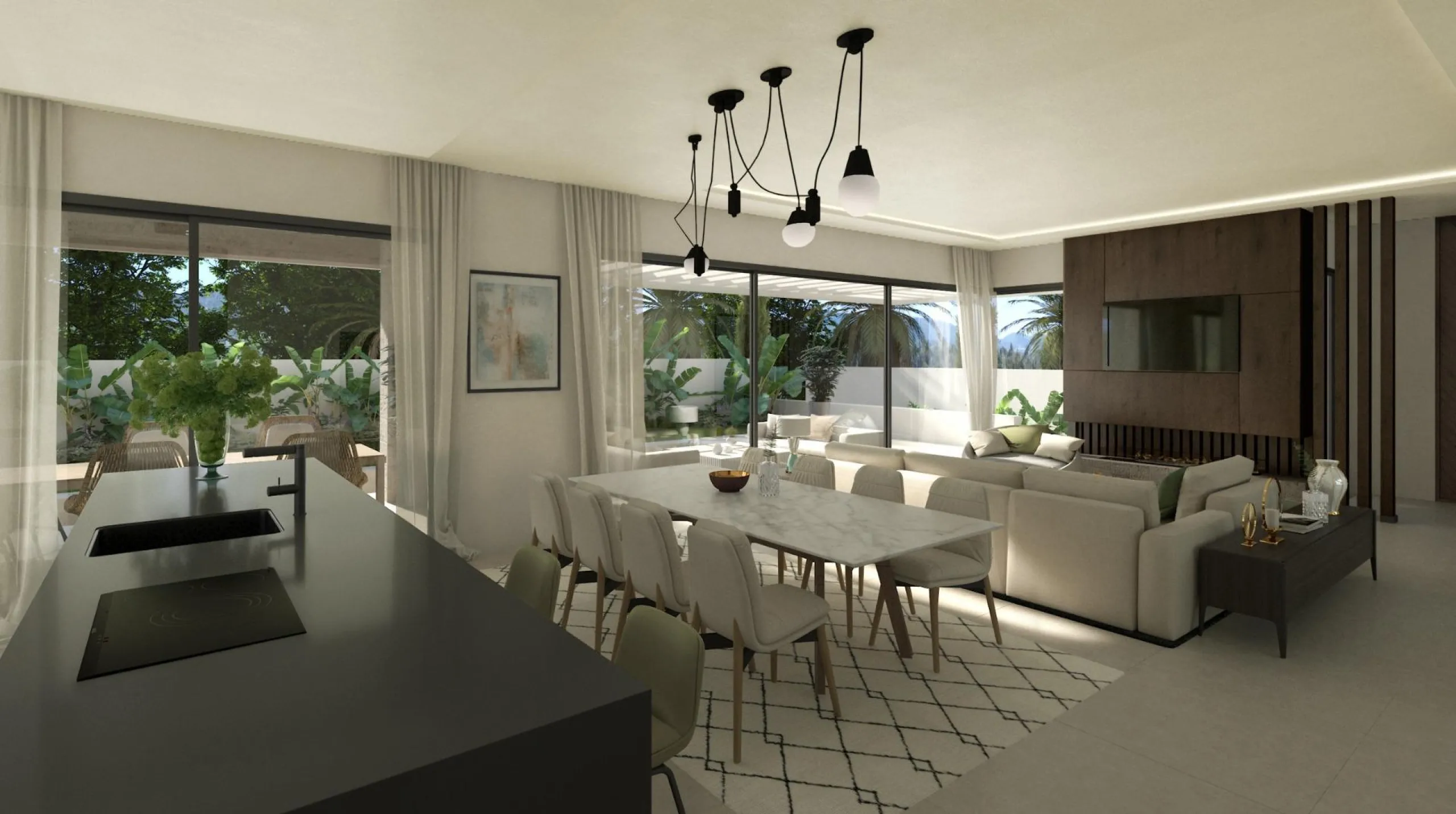 NEW BUILD LUXURY VILLAS IN CALA DE MIJAS& & New Build Promotion of 19 Luxury villas in a gated complex with one of the best amenities in Cala de Mijas, Malaga. & Villas with high standards of living and sensational features inside and out. Combin