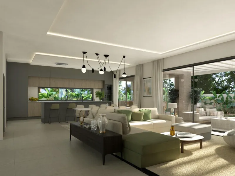 NEW BUILD LUXURY VILLAS IN CALA DE MIJAS& & New Build Promotion of 19 Luxury villas in a gated complex with one of the best amenities in Cala de Mijas, Malaga. & Villas with high standards of living and sensational features inside and out. Combin