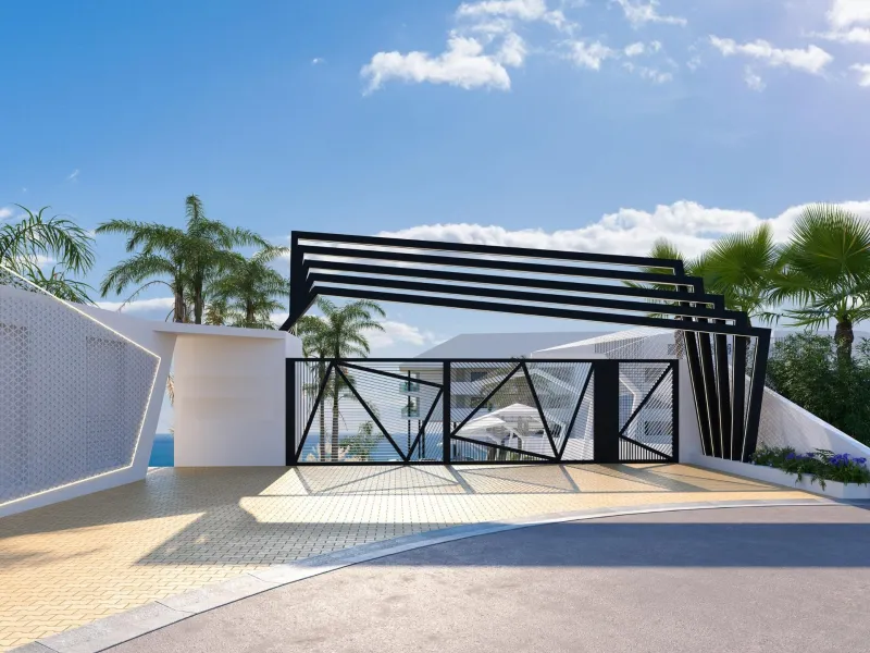 LUXURY RESIDENTIAL COMPLEX WITH SEA VIEWS IN EL HIGUERÓN & & Residential complex of 157 homes distributed in 4 buildings. The first two face east, with the properties arranged in such a way that some do not interfere with the views of the others, wh