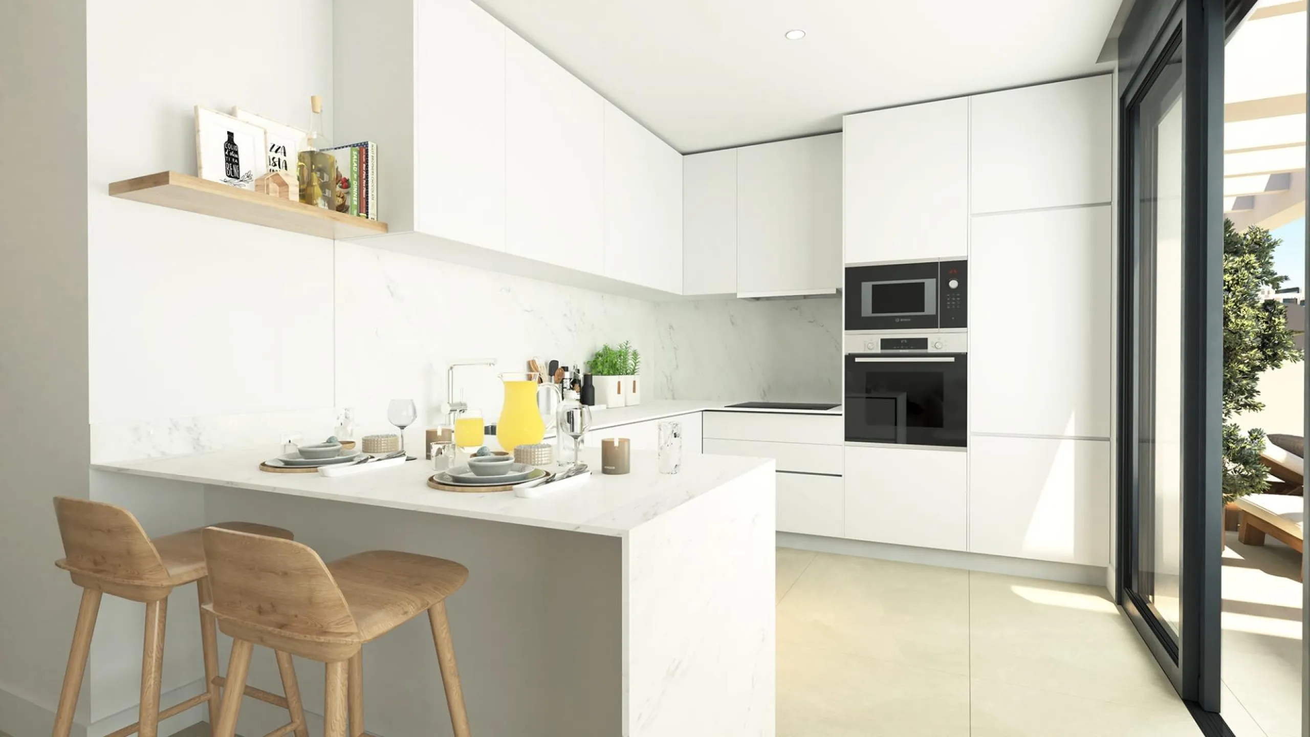 NEW BUILD RESIDENTIAL COMPLEX IN CALANOVA GOLF, MIJAS& & This luxury apartment complex offers a lifestyle that dreams are made of – a sumptuous residence featuring huge terraces with unbeatable views, a top-class golf course less than three minutes’
