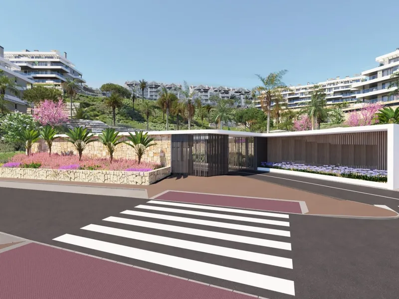 NEW BUILD RESIDENTIAL COMPLEX IN CALANOVA GOLF, MIJAS& & This luxury apartment complex offers a lifestyle that dreams are made of – a sumptuous residence featuring huge terraces with unbeatable views, a top-class golf course less than three minutes’