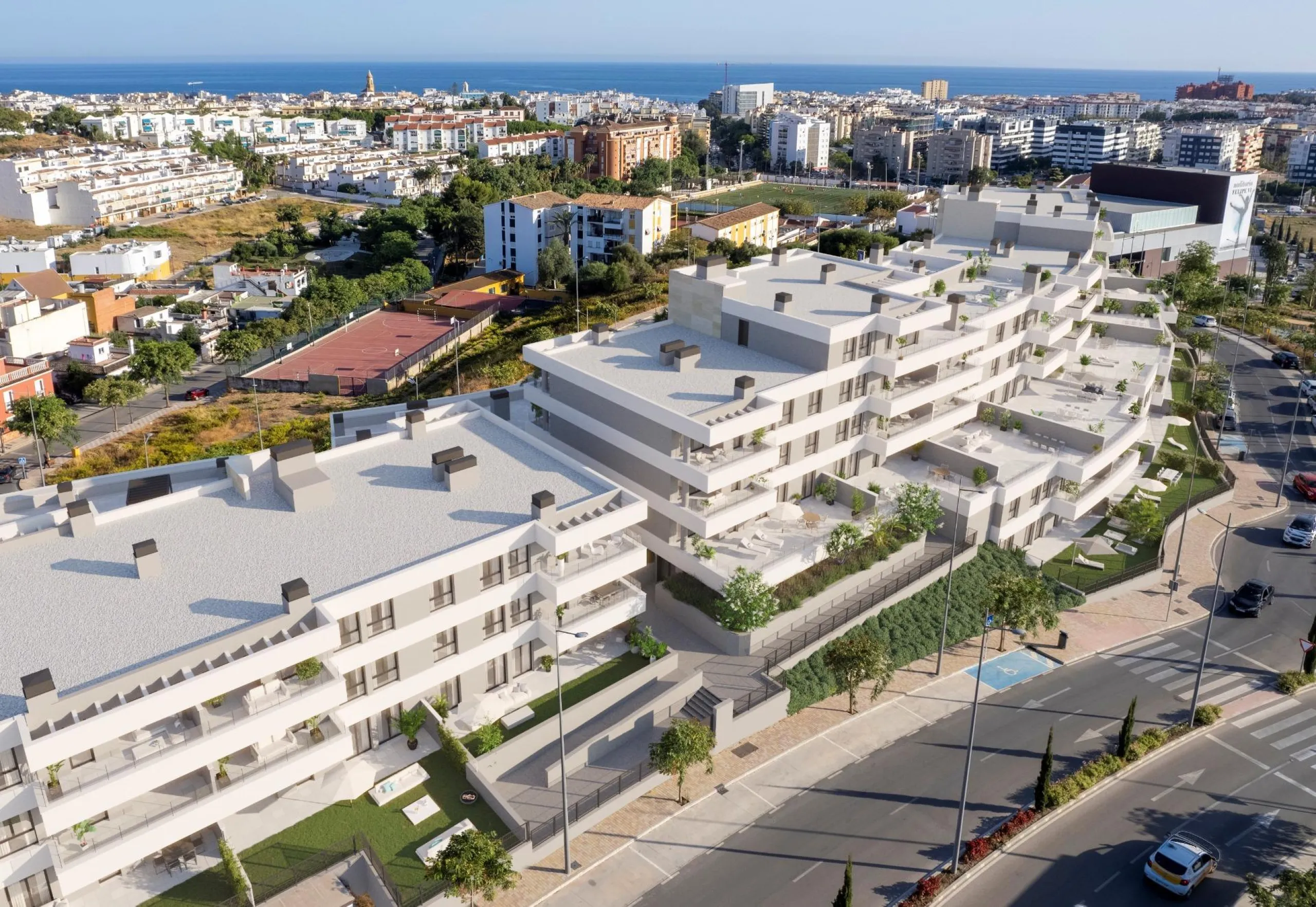 NEW BUILD RESIDENTIAL IN ESTEPONA& & New Build residential complex of 121 apartments and penthouses with 1, 2, 3 and 4 bedrooms in Estepona.& & Each property comes with garage and storage room.& & New Build development has exclusive gard