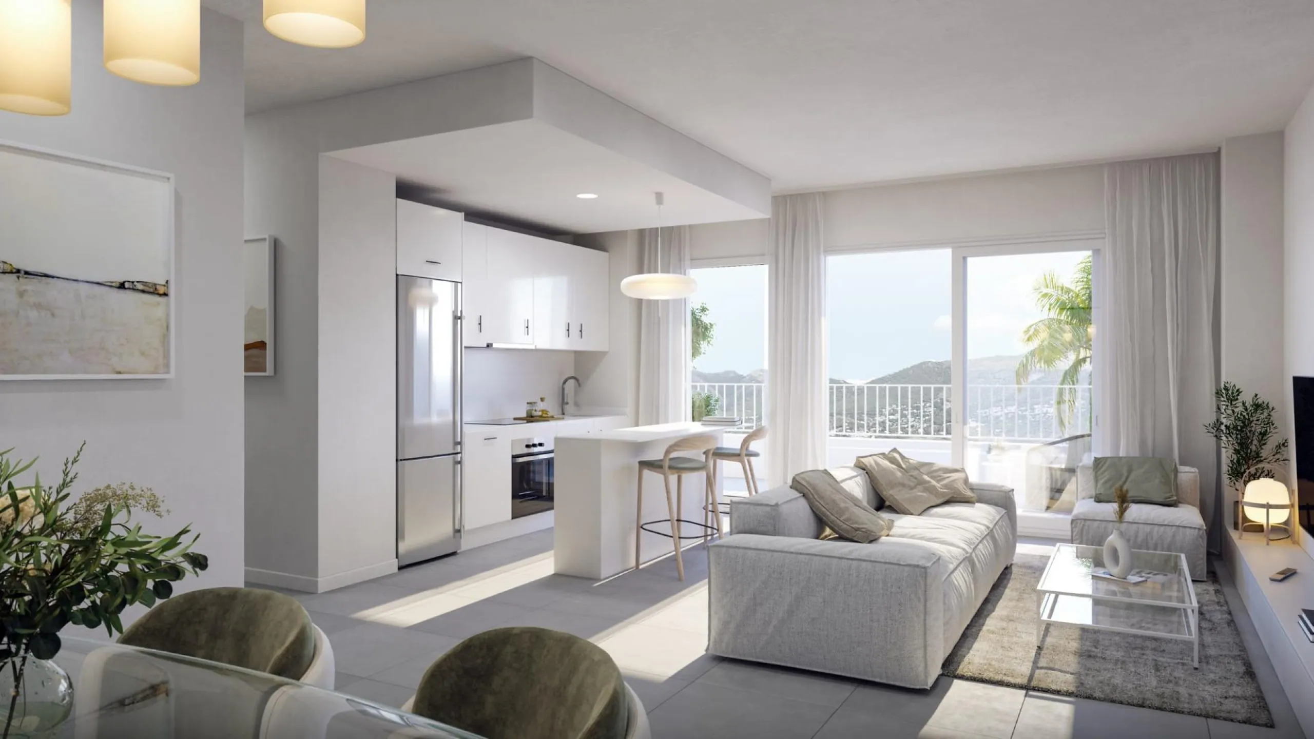 NEW BUILD RESIDENTIAL COMPLEX IN FUENGIROLA& & An exclusive New Build residential complex in Fuengirola to enjoy the privileged sunsets of the Costa del Sol.& & Consisting of two buildings with 74 apartments and penthouses, including two parki
