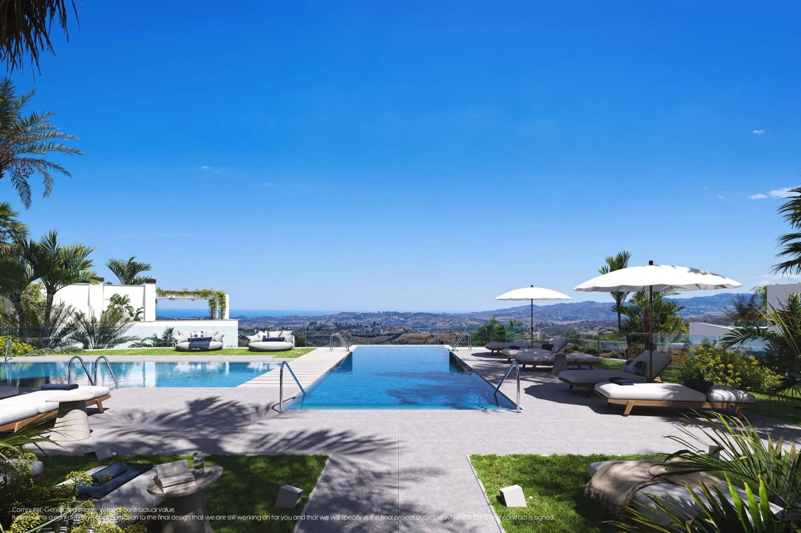 NEW BUILD RESIDENTIAL COMPLEX IN MIJAS& & New Build unique residential complex where you can relax and enjoy life to the fullest. Quality, nature, comfort and innovation are the principles that guide and inspire the design of 50 flats divided into 3