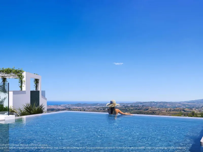 NEW BUILD RESIDENTIAL COMPLEX IN MIJAS& & New Build unique residential complex where you can relax and enjoy life to the fullest. Quality, nature, comfort and innovation are the principles that guide and inspire the design of 50 flats divided into 3