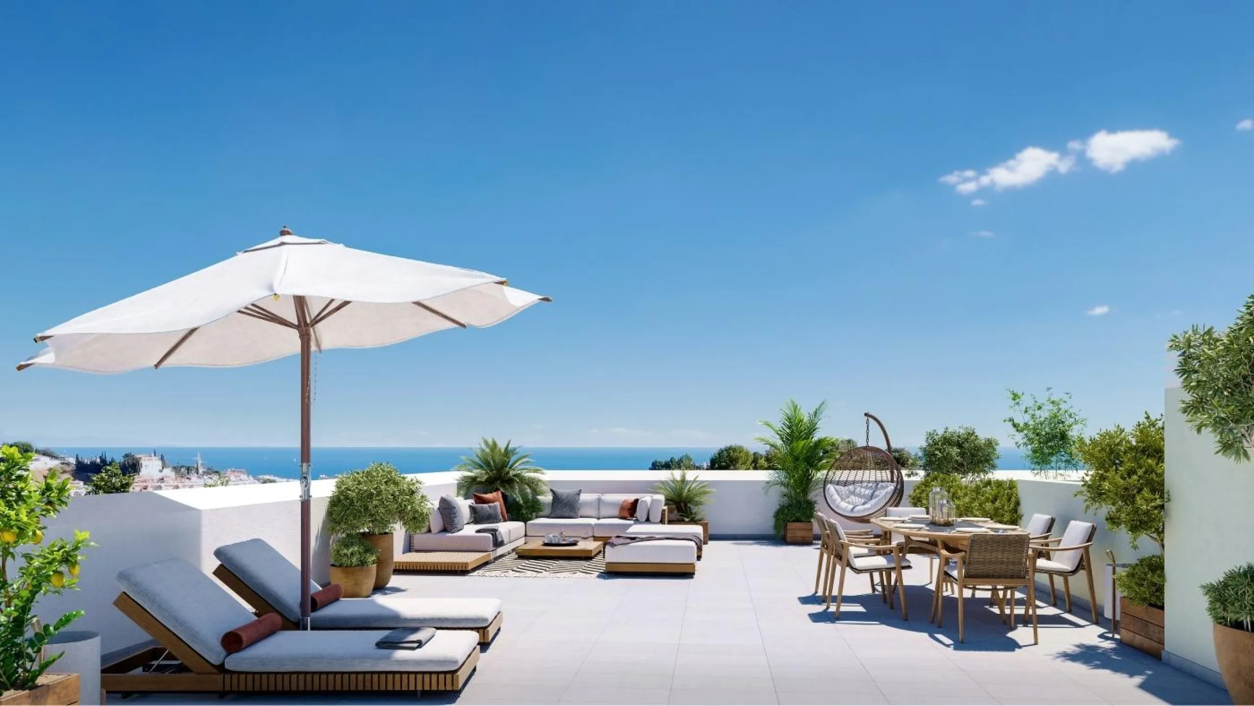 NEW BUILD RESIDENTIAL COMPLEX IN FUENGIROLA& & An exclusive New Build residential complex in Fuengirola to enjoy the privileged sunsets of the Costa del Sol.& & Consisting of two buildings with 74 apartments and penthouses, including two parki